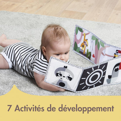Livre sensoriel bébé Boho chic double face