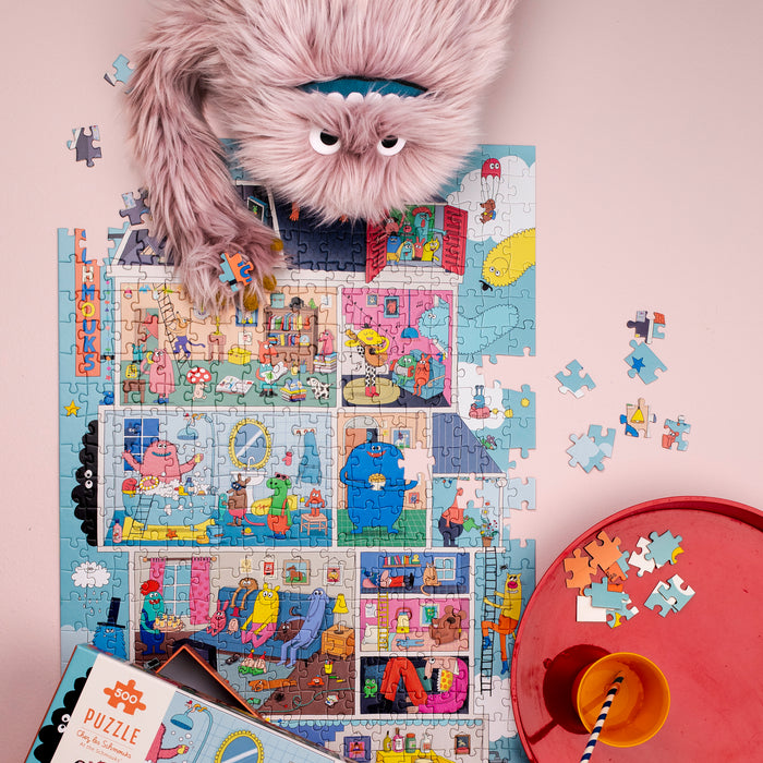 Puzzle Chez les Schmouks 500 pcs