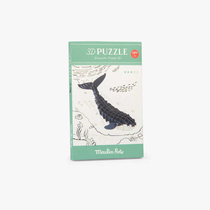 Puzzle 3D Baleine Tout autour du monde