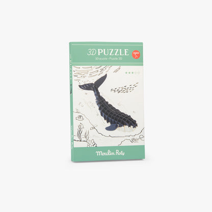 Puzzle 3D Baleine Tout autour du monde