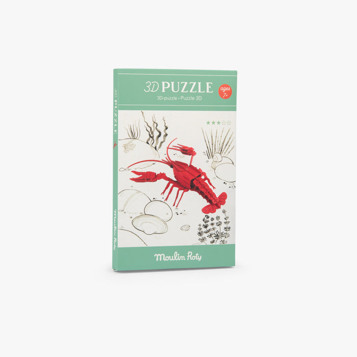 Puzzle 3D Ecrevisse Tout autour du monde