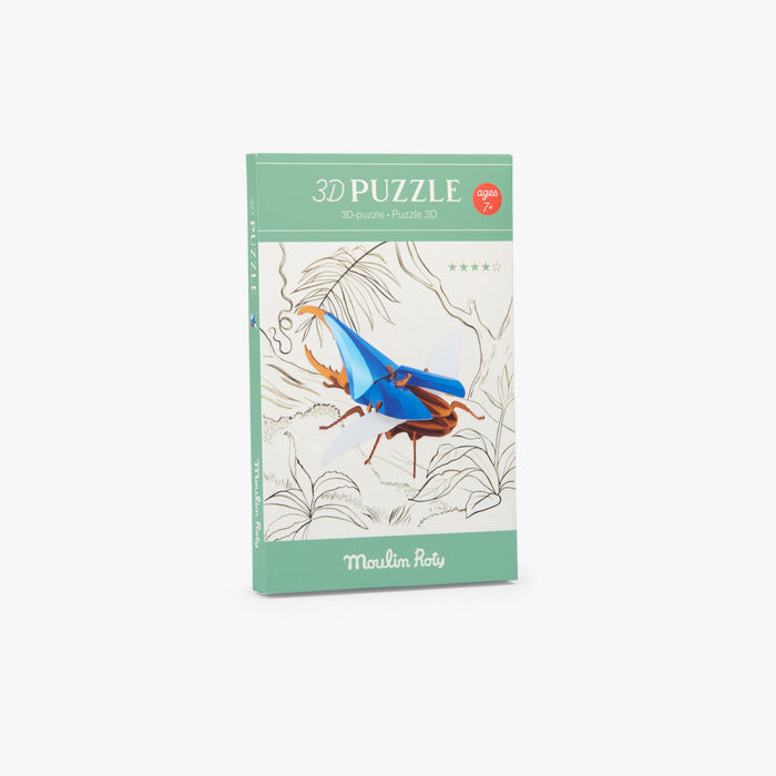 Puzzle 3D Scarabée Hercule Tout autour du monde