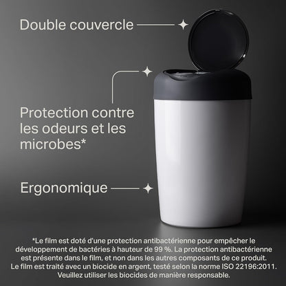 Poubelle à couches Simplee Sangenic + 6 recharges