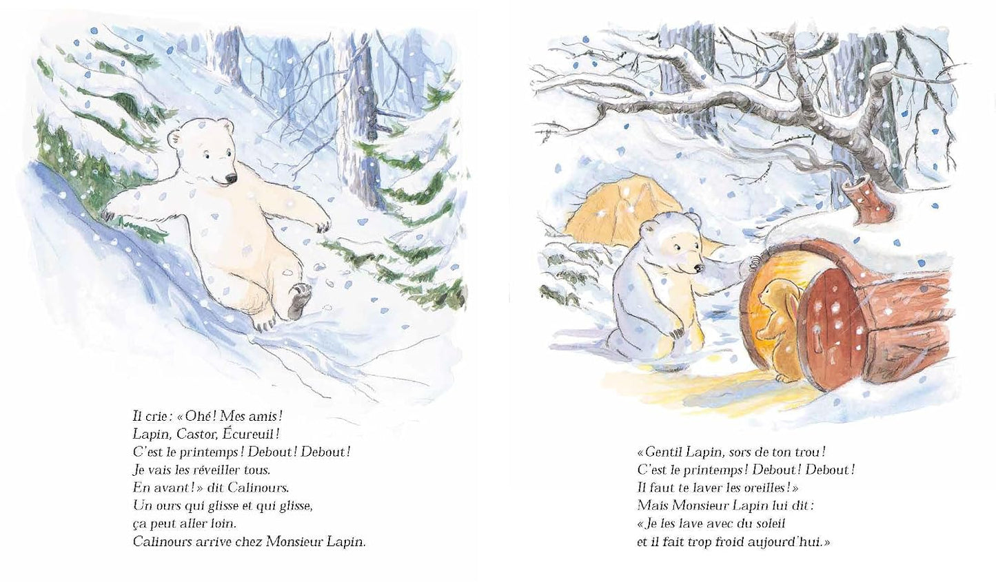 Livre Calinours se réveille
