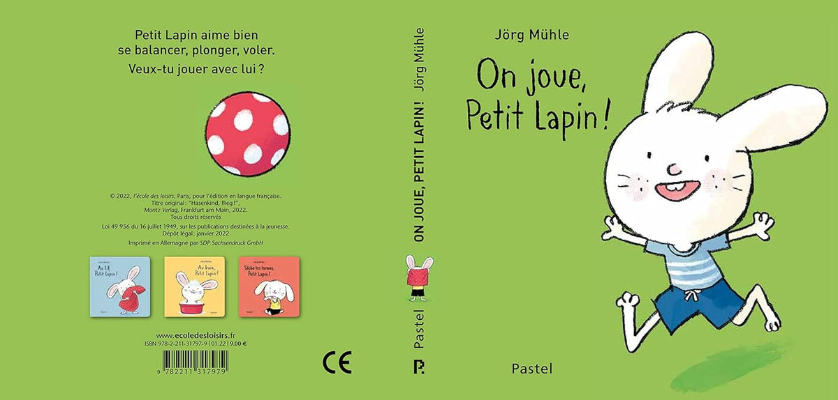 Livre On joue, Petit lapin !