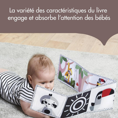 Livre sensoriel bébé Boho chic double face