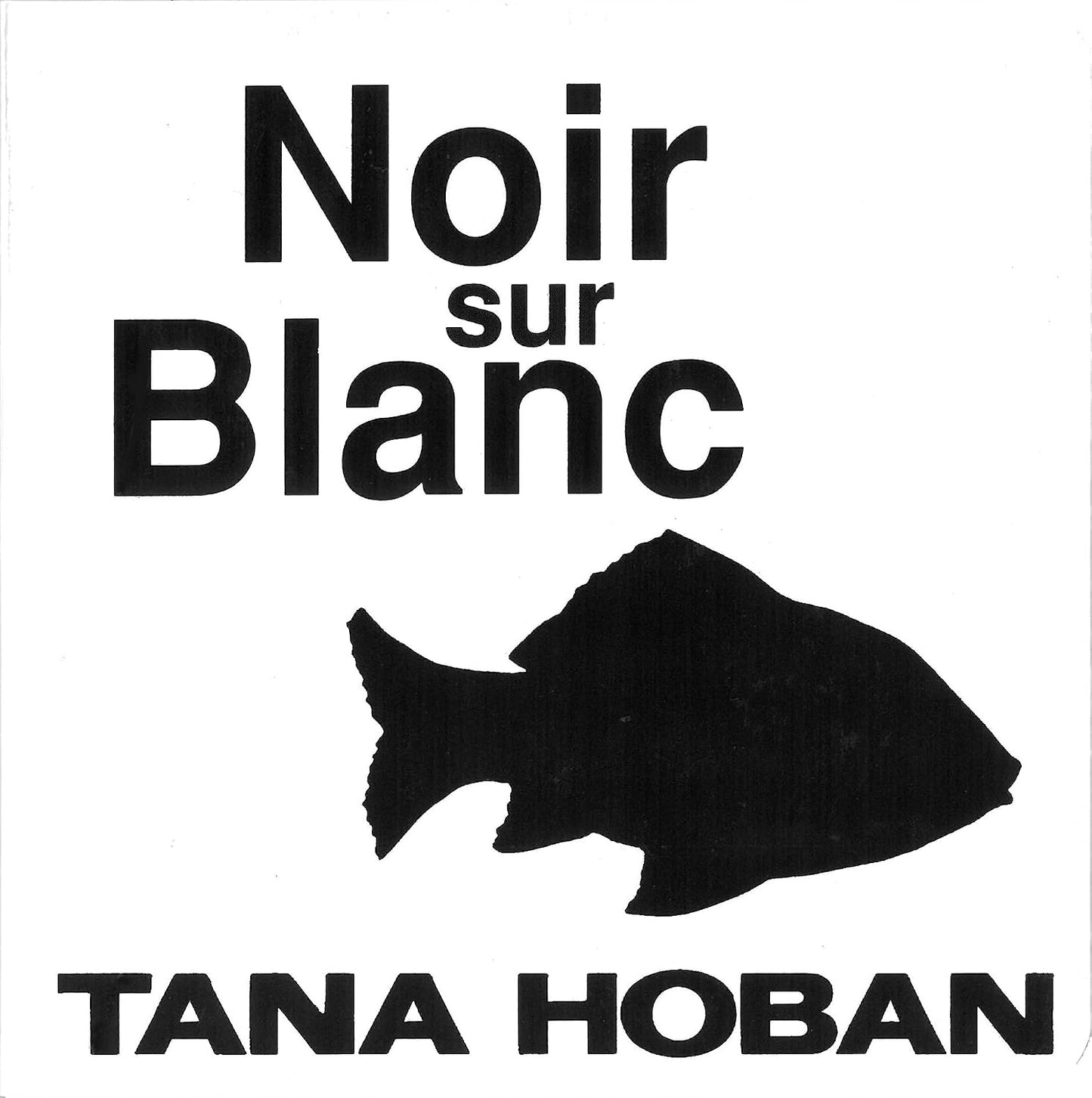 Livre Noir sur blanc