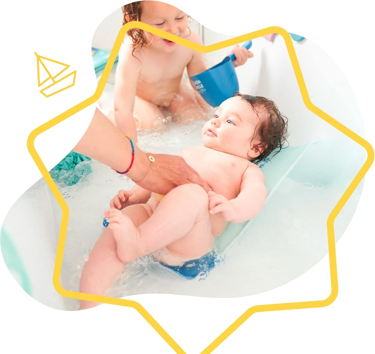 Transat de bain ergonomique