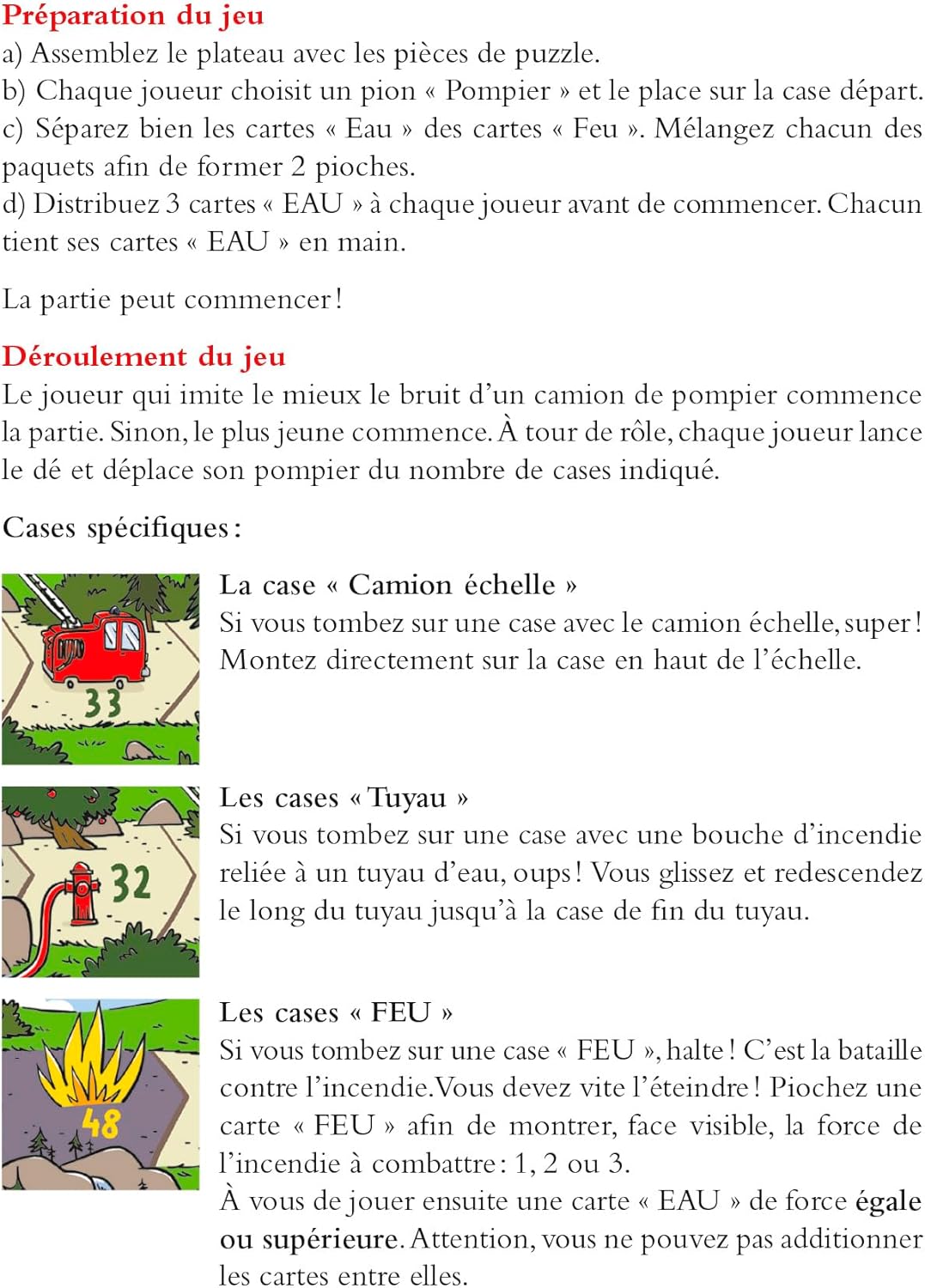 Jeu des échelles, Bonjour pompier Ecole des loisirs