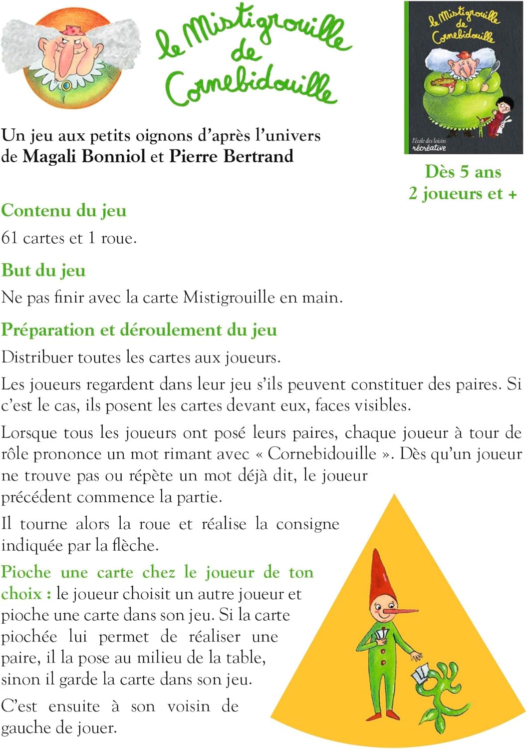Jeu Le mistigrouille de Cornebidouille