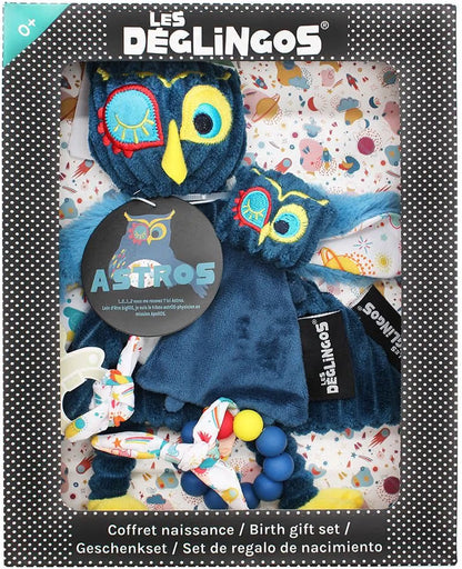Coffret cadeau naissance Astros le hibou