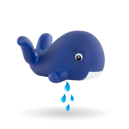 Poupon bébé bain Calypso Baleine