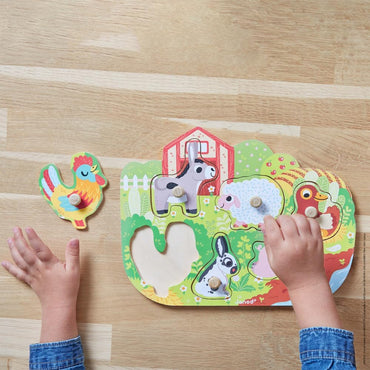 Puzzle Happy Farm 6 pièces