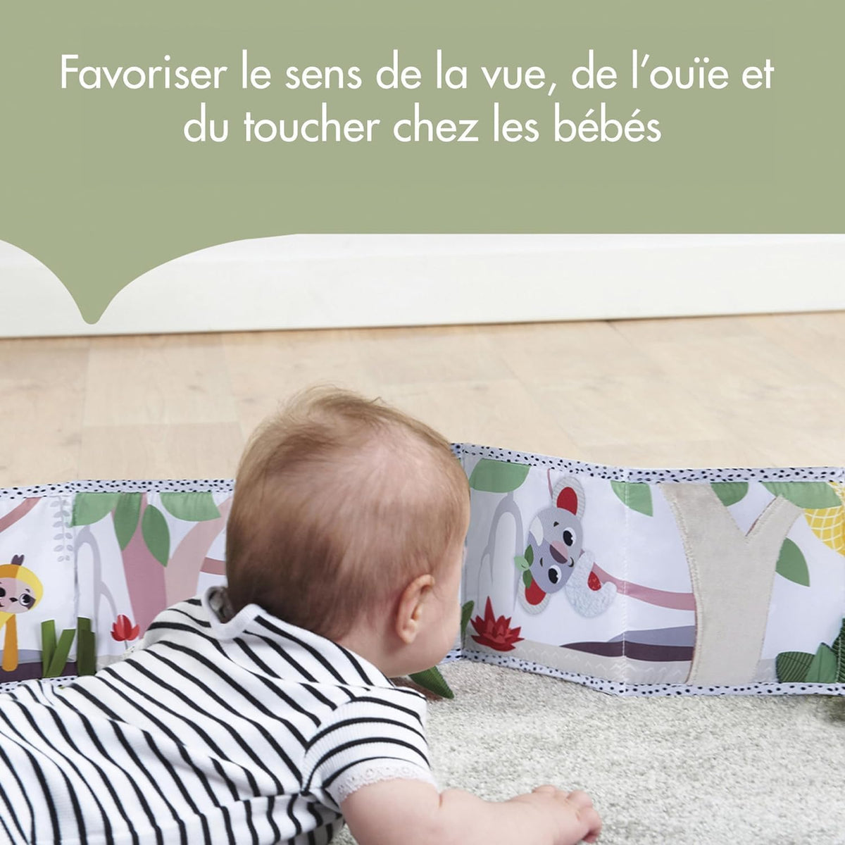 Livre sensoriel bébé Boho chic double face