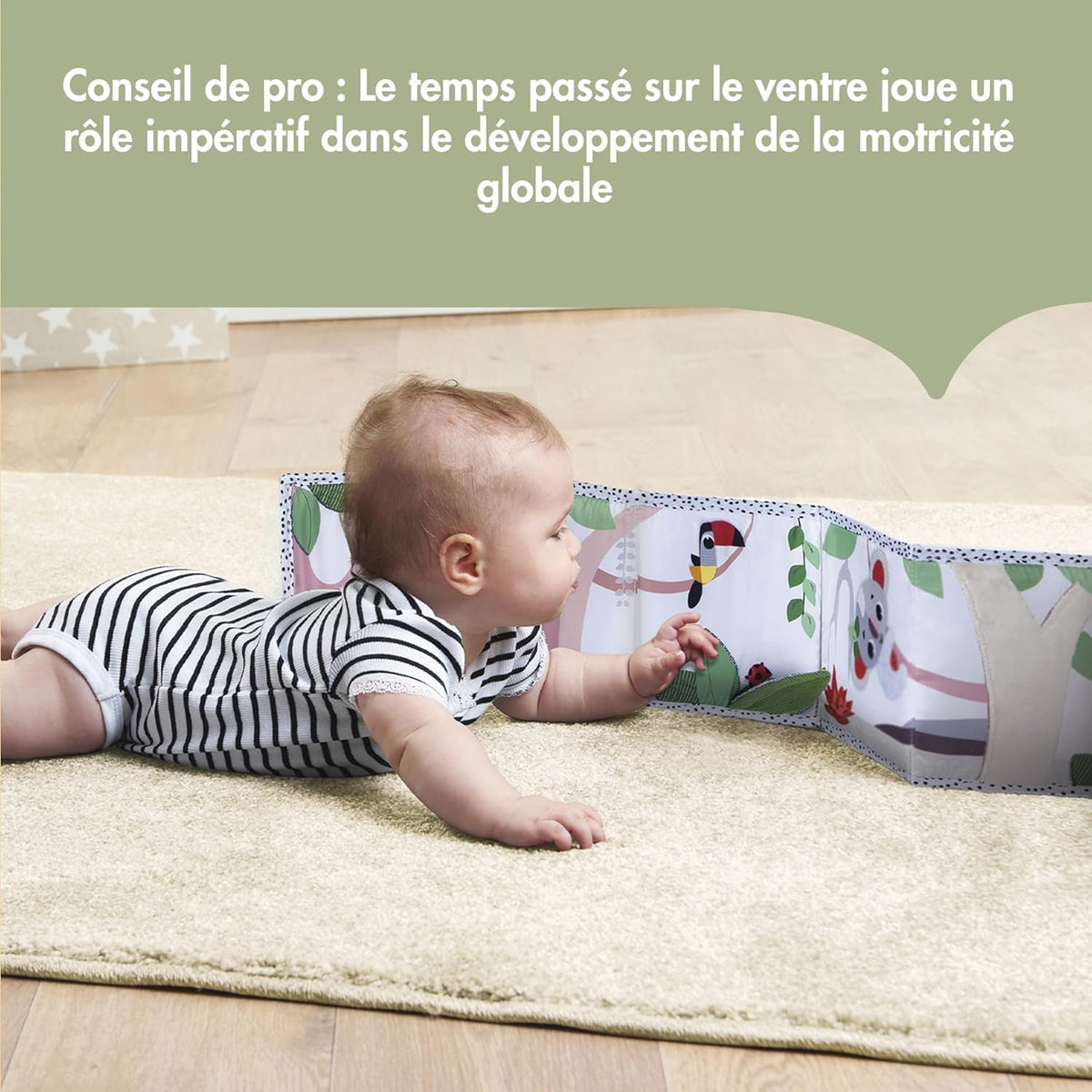 Livre sensoriel bébé Boho chic double face