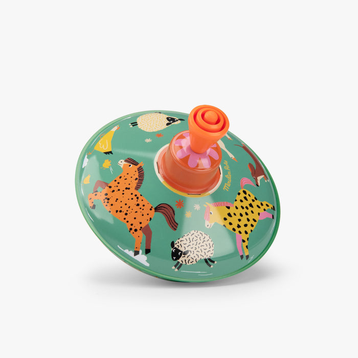 Petite toupie Les jouets métal
