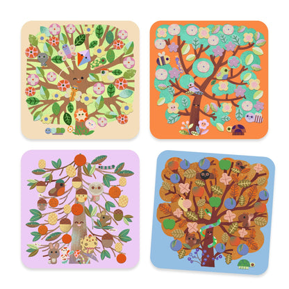 Tableaux de feutrines La ronde des saisons