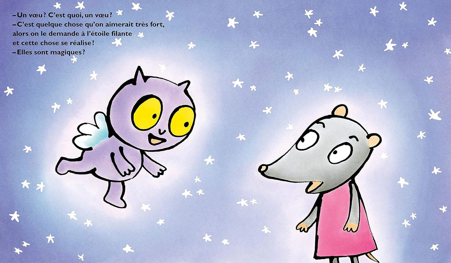 Livre Croque-Bisous et les étoiles filantes