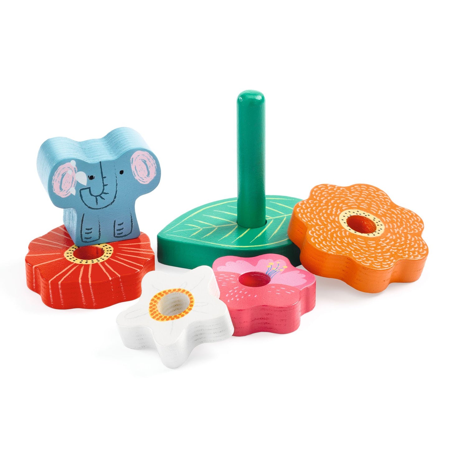 Puzzle en relief Puzz& Stack happy ( 7 pièces )