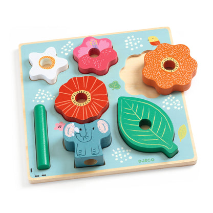 Puzzle en relief Puzz& Stack happy ( 7 pièces )