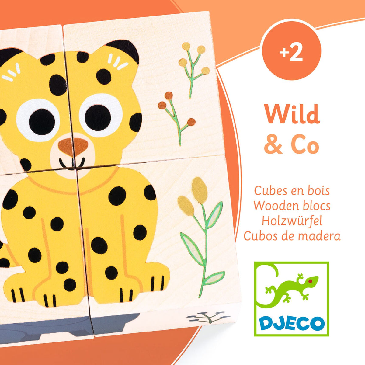 Puzzle cubes Wild & Co ( 4 cubes )
