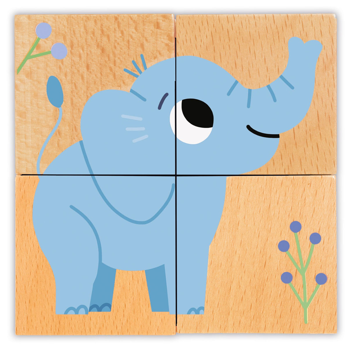Puzzle cubes Wild & Co ( 4 cubes )