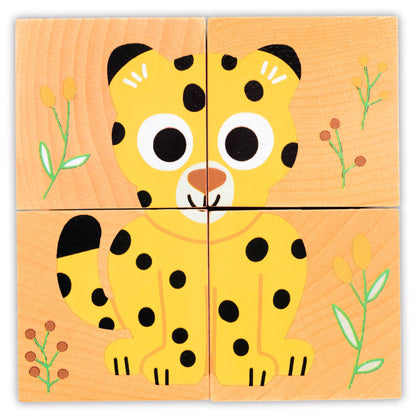 Puzzle cubes Wild & Co ( 4 cubes )