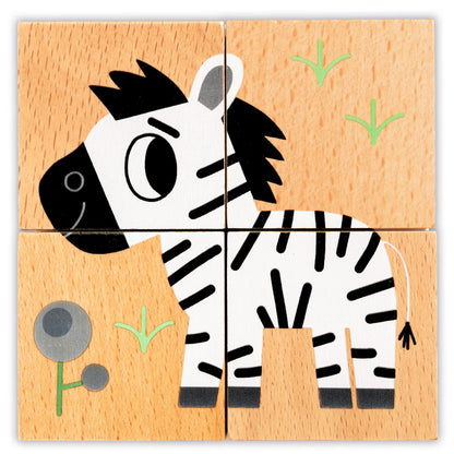 Puzzle cubes Wild & Co ( 4 cubes )