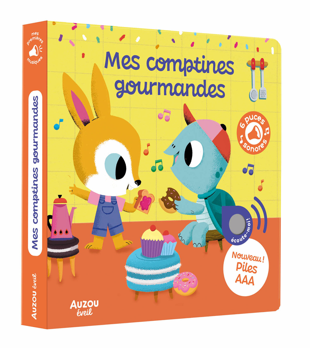 Mes premières sonores mes comptines gourmandes