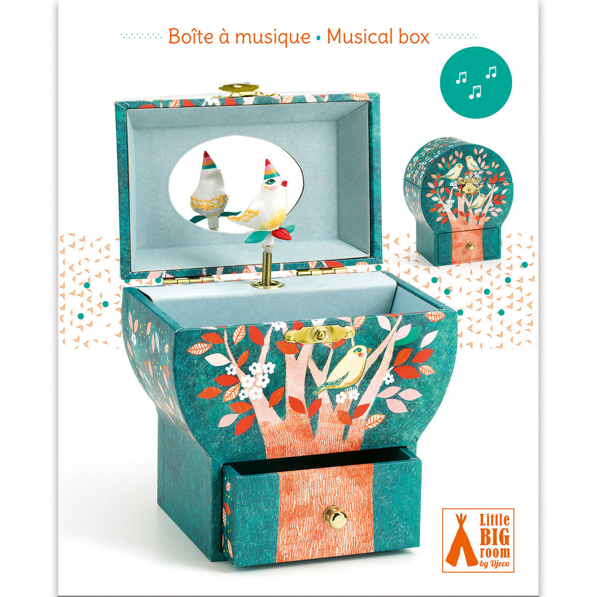 Boîte à musique Arbre poétique