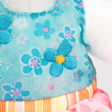 Peluche Diddlina robe summer 30 cm