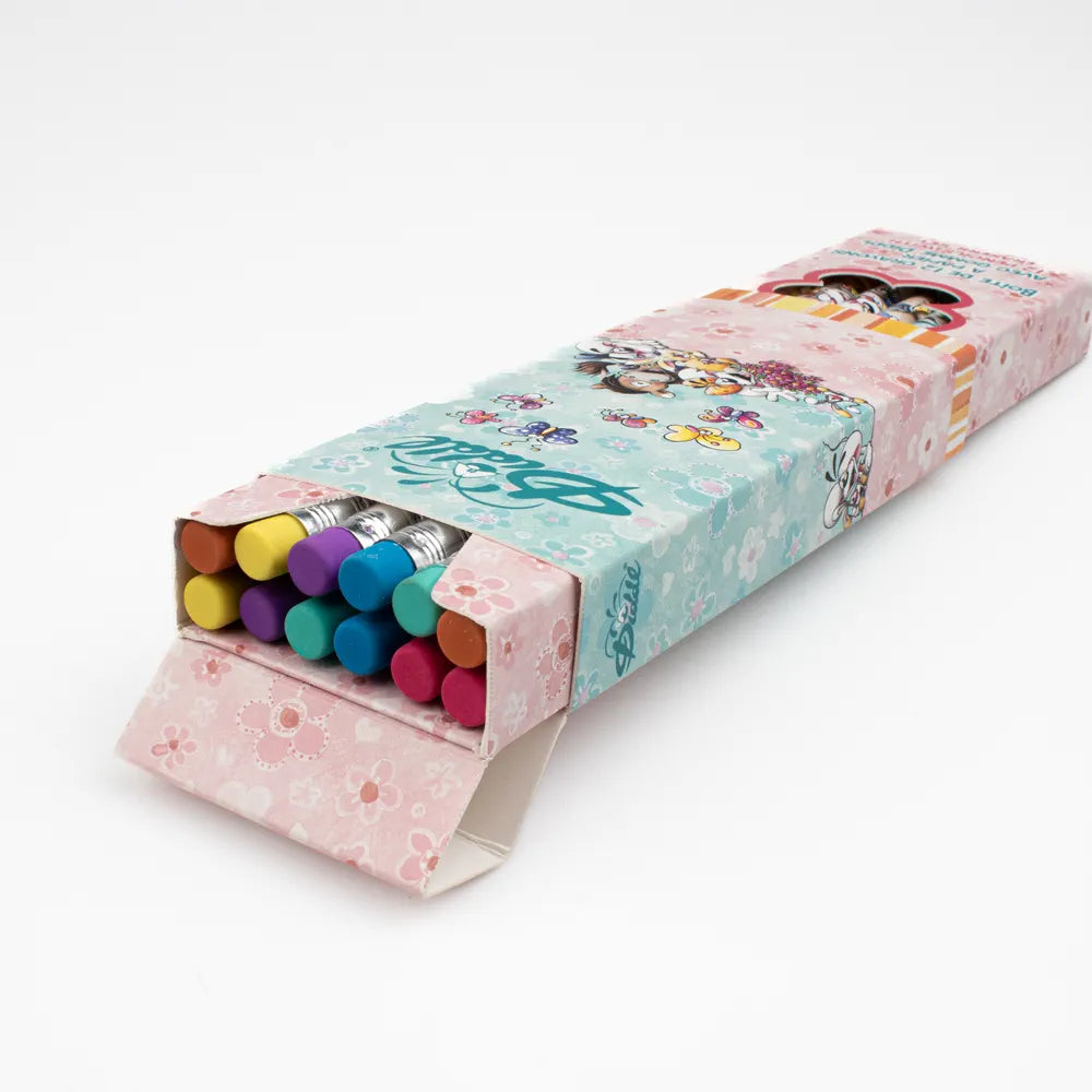 Boîte de 12 crayons à papier avec gomme Diddl