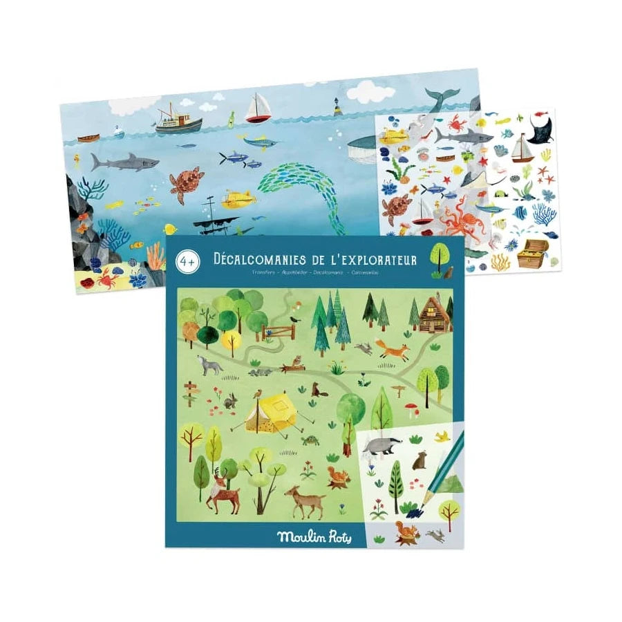 Décalcomanies L'explorateur