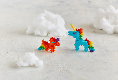 Plus Plus Tube licorne Arc-en-ciel 100 pcs