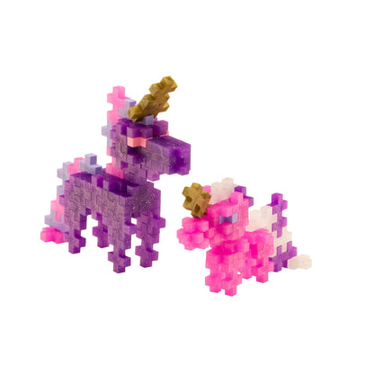 Plus Plus Tube Licorne Paillettes 100 pcs