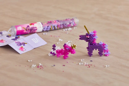 Plus Plus Tube Licorne Paillettes 100 pcs