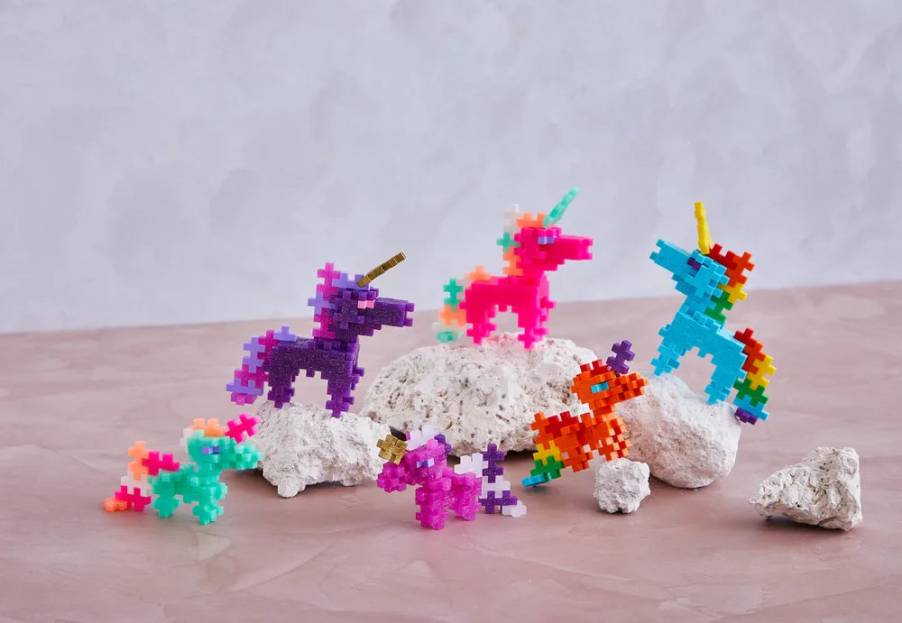Plus Plus Tube Licorne Paillettes 100 pcs