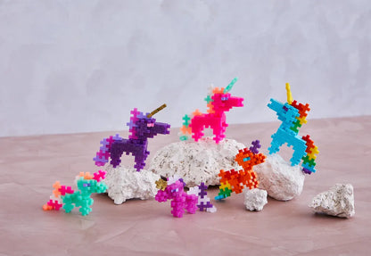 Plus Plus Tube Licorne Paillettes 100 pcs