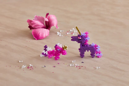 Plus Plus Tube Licorne Paillettes 100 pcs