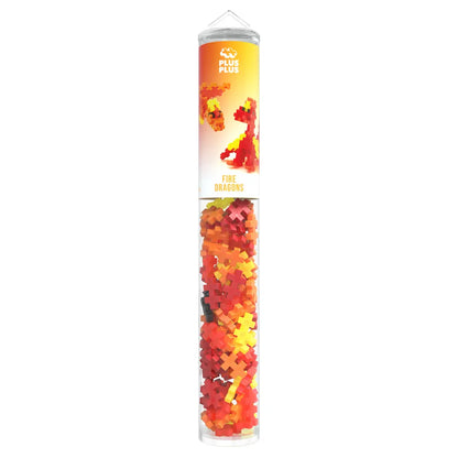 Plus Plus Tube Dragon de feu 100 pcs