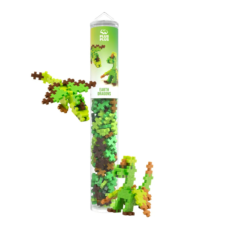 Plus Plus Tube Dragon de terre 100 pcs