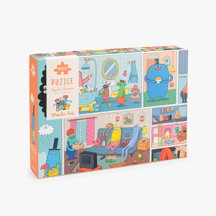 Puzzle Chez les Schmouks 500 pcs