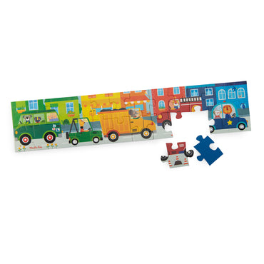 Puzzle Véhicules 24 pcs Les Popipop