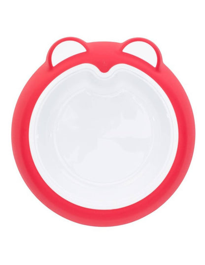 Assiette antidérapante Rose