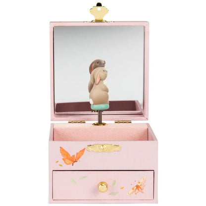 Boîte à musique coffret Fleur le lapin Les Rosalies