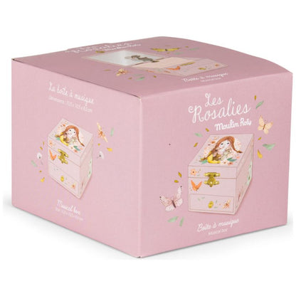 Boîte à musique coffret Fleur le lapin Les Rosalies