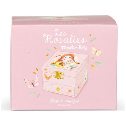 Boîte à musique coffret Fleur le lapin Les Rosalies