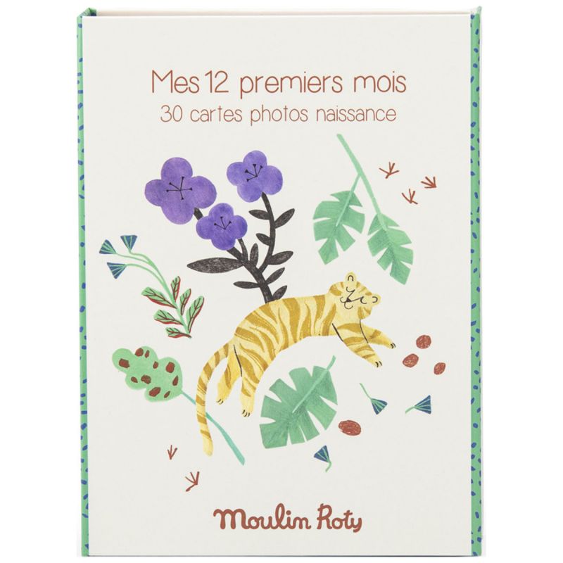 Cartes Mes 12 premiers mois La forêt Mawa