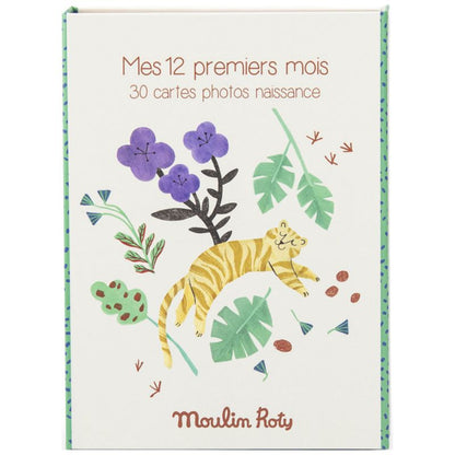 Cartes Mes 12 premiers mois La forêt Mawa