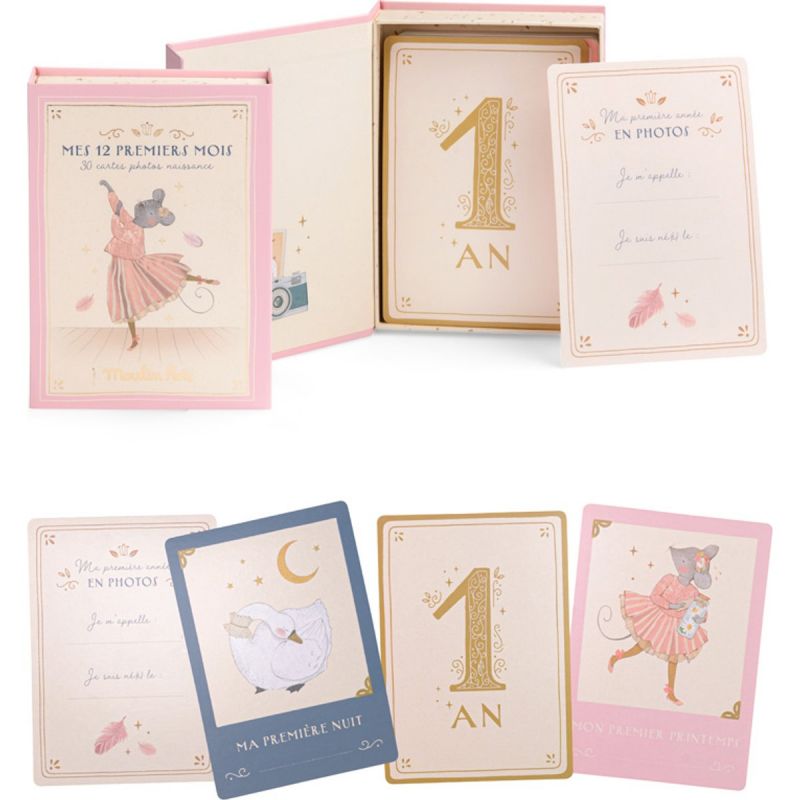 Carte Mes 12 premiers mois La petite école de danse ( 30 cartes )